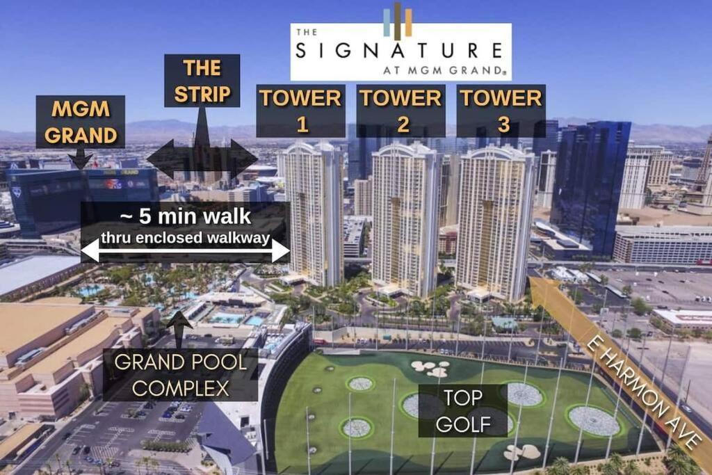32Nd Flr Penthouse @Mgm Signature 1Bed, No Fee Las Vegas Ngoại thất bức ảnh